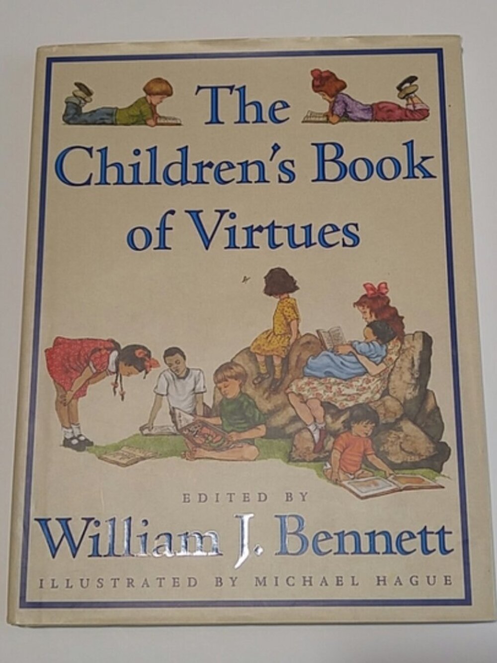 The Children's Book of Virtues Book & Dust Cover